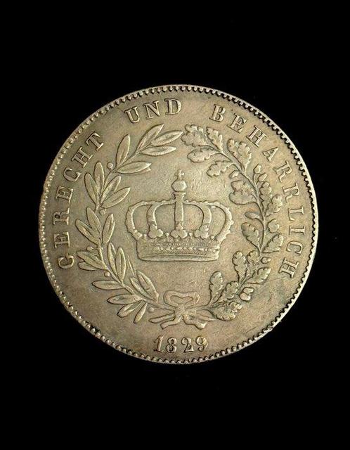 Duitsland, Beieren Ludwig I. Kronenthaler 1829. Mintage:, Postzegels en Munten, Munten | Europa | Niet-Euromunten