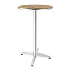 Bolero ronde statafel met essenhouten blad 60cm, Zakelijke goederen, Horeca | Meubilair en Inrichting, Verzenden, Nieuw in verpakking