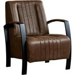 Bruine fauteuils, Huis en Inrichting, Ophalen of Verzenden, Nieuw, Leer