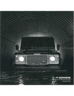 2003 LAND ROVER DEFENDER BROCHURE NEDERLANDS, Boeken, Nieuw, Author