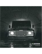 2003 LAND ROVER DEFENDER BROCHURE NEDERLANDS, Nieuw, Author