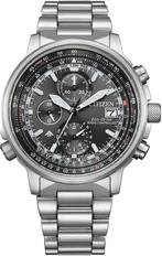 Citizen AT8300-58E Promaster Sky Eco-Drive Pilot horloge, Staal, Staal, Verzenden, Nieuw