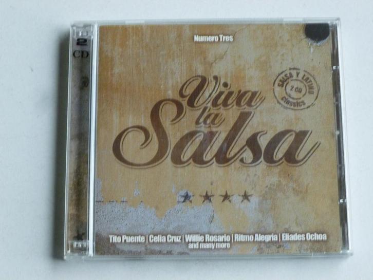Viva la Salsa - Numero Tres (2 CD), Cd's en Dvd's, Cd's | Latin en Salsa, Zo goed als nieuw, Verzenden