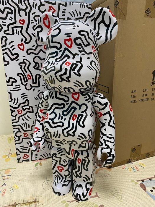 KEITH HARING x Medicom Toy - BE@RBRICK KEITH HARING #8 1000%, Antiek en Kunst, Kunst | Schilderijen | Modern