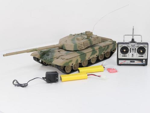 Schaal 1:16 Heng Long Type99 (ZTZ-99 of W-123) gevechtsta..., Hobby en Vrije tijd, Modelbouw | Auto's en Voertuigen, Gebruikt
