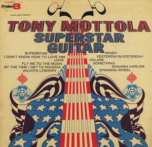 LP gebruikt - Tony Mottola - Superstar Guitar, Cd's en Dvd's, Vinyl | Pop, Zo goed als nieuw, Verzenden