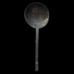 Post-middeleeuws Pewter spoon with tudor rose and initials, Antiek en Kunst