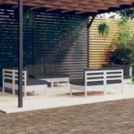 vidaXL 8-delige Loungeset met antracietkleurige kussens, Tuin en Terras, Tuinsets en Loungesets, Verzenden, Nieuw, Loungeset