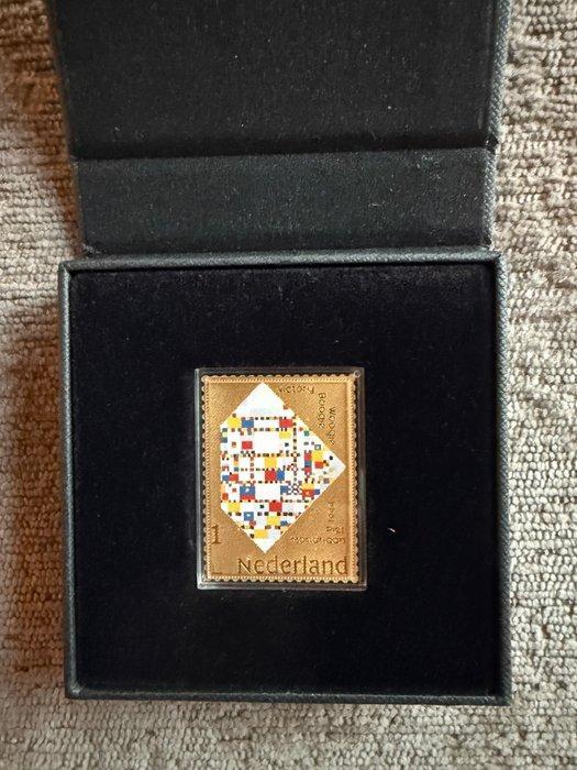 Nederland 2022/2022 - Frankeergeldige gouden Mondriaan, Postzegels en Munten, Postzegels | Nederland