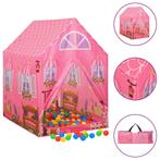 Kinderspeeltent 69x94x104 cm roze (Speelhuizen, Speelgoed), Nieuw, Verzenden