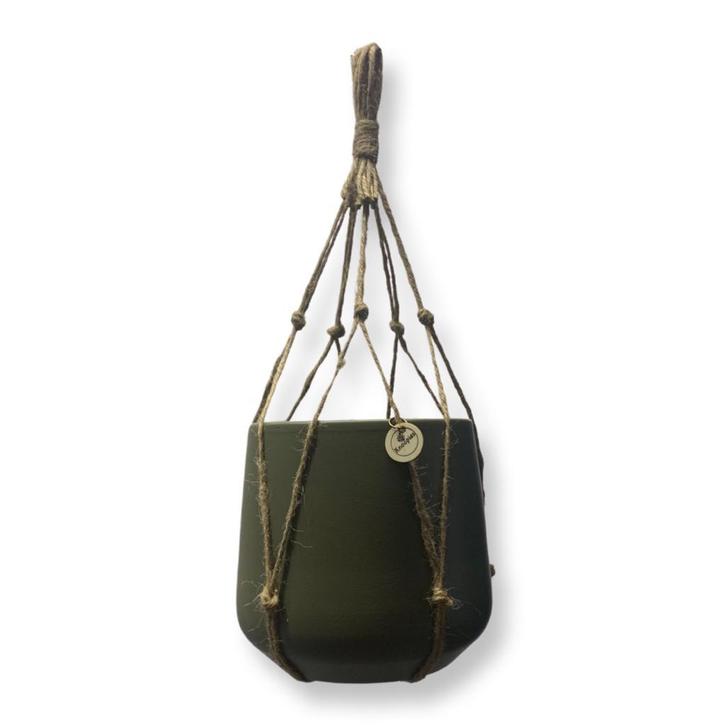 Plantenhanger Zonder Kwast - Jute - Macramé - Handgemaakt, Huis en Inrichting, Woonaccessoires | Overige, Nieuw, Ophalen of Verzenden