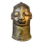 Beeldje - Shiva Mukhalinga - Brons