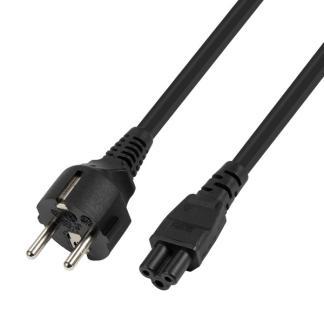 Flexibele C5 voedingskabel | ProCable | 0.5 meter, Computers en Software, Pc- en Netwerkkabels, Nieuw, Verzenden