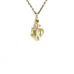 Gouden vintage geloof, hoop en liefde hanger 14 krt, Sieraden, Tassen en Uiterlijk, Ophalen of Verzenden, Nieuw