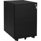 Songmics OFC60BK verrijdbaar archief kast van €105 voor €59, Huis en Inrichting, Kasten | Roldeurkasten en Archiefkasten, Overige materialen