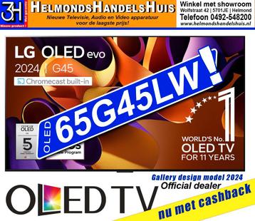LG OLED65G45LW nieuwe oled tv 2024 aanbieding laagste prijs