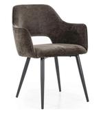 Fauteuil Esmee - Bruin Mellow - 95934 - fauteuils, Nieuw, Stof