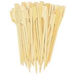 Benson Deluxe saté prikkers - hout - 9 cm - 50 stuks - we.., Ophalen of Verzenden, Nieuw