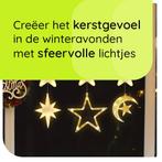 Kerstverlichting Raam Halve maan, Ster, Noorderster -, Verzenden, Nieuw