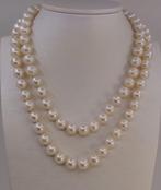 Zonder Minimumprijs - Halsketting 9,5x10,5 mm ronde witte, Sieraden, Tassen en Uiterlijk, Kettingen, Nieuw