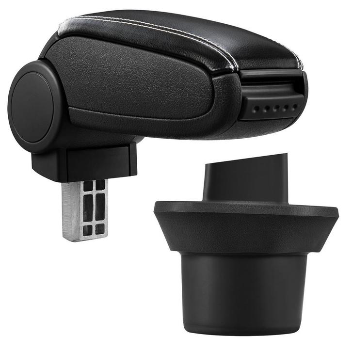 Armsteun BMW Mini 2006 R55 R56 R57 zwart met wit stiksel, Auto diversen, Auto-accessoires, Verzenden