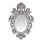 A RESIN WALL MIRROR FLANKED BY TWO PUTTI (Interieur), Verzenden