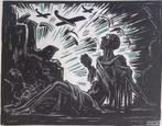 Bombardementen in Afrika op spotprent (lijst optie, Lithos), Antiek en Kunst, Kunst | Litho's en Zeefdrukken, Verzenden