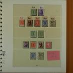 Sovjetzone - SBZ postfrisse verzameling in het Lindner-album, Gestempeld