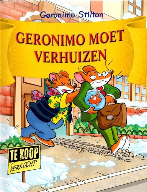 Geronimo moet verhuizen 9789085924036 Geronimo Stilton, Boeken, Overige Boeken, Zo goed als nieuw, Verzenden