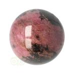 Rhodoniet  bol Nr 8  - Ø 6.05 cm  - 405 gram - Madagaskar, Verzenden, Nieuw