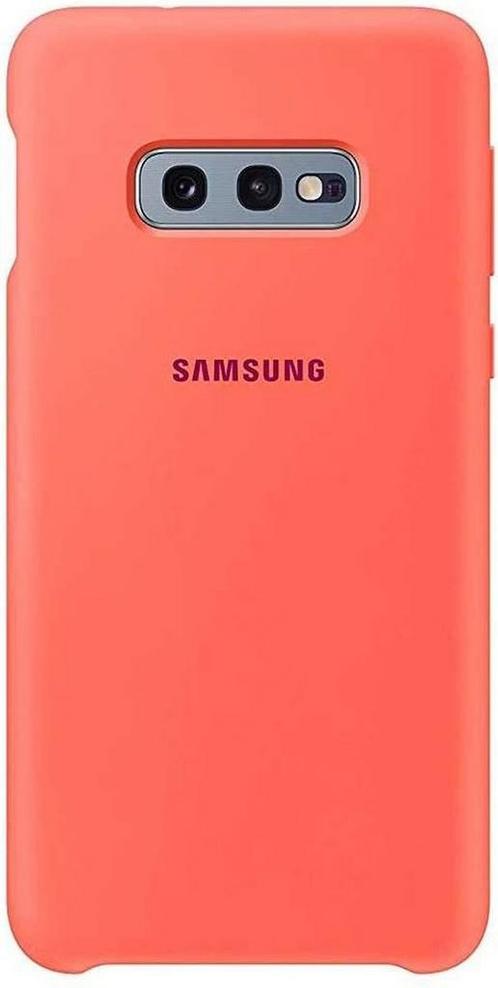 Samsung silicone cover - roze - voor Samsung Galaxy S10e, Telecommunicatie, Mobiele telefoons | Hoesjes en Frontjes | Overige merken