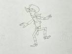 Hanna-Barbera - Originele animatie tekening - Lucky Luke, Nieuw in verpakking
