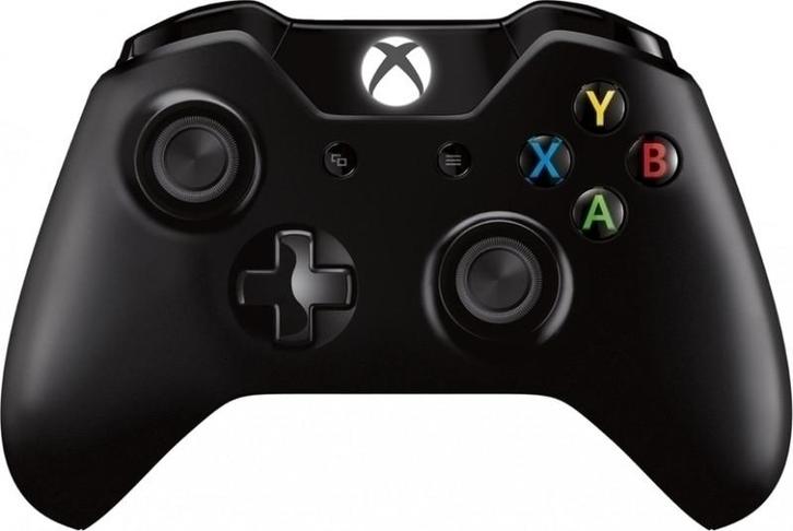 Microsoft Xbox One Wireless Controller (Black) (Xbox One), Spelcomputers en Games, Games | Xbox One, Gebruikt, Verzenden