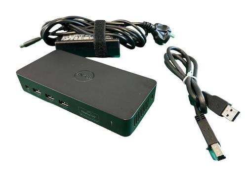 DELL D3100 Dockingstation USB 3.0 Ultra HD - Triple Video, Computers en Software, Dockingstations, Docking station, Refurbished