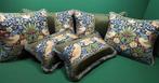 Kussensloopset met Morris & Co-stof, inclusief vulling. -, Antiek en Kunst, Curiosa en Brocante