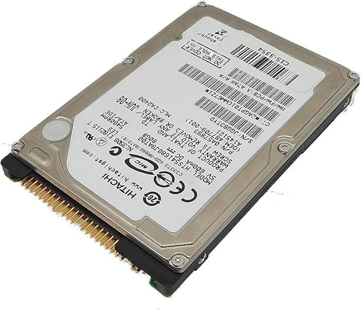 Hitachi 80GB 2.5 Interne Harde Schijf – SATA – Compact &, Computers en Software, Harde schijven, Nieuw, Ophalen of Verzenden
