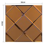 Zelfklevende Mozaïek Tegel - Afimera Copper Glass Mat -, Huis en Inrichting, Ophalen of Verzenden, Nieuw