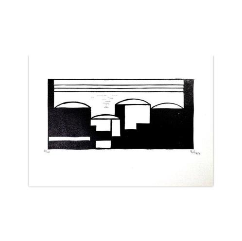 Thilo Maatsch (1900-1983) - Industrial Landscape, Antiek en Kunst, Antiek | Overige Antiek