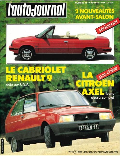 1982 LAUTO-JOURNAL MAGAZINE 21 FRANS, Boeken, Auto's | Folders en Tijdschriften