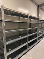 Metalsistem legbordstelling – 6 m lengte, 60 cm diep, 244., Verzenden