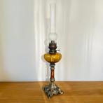 Olielamp - Glas, Messing