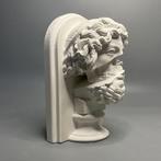 Figuur - Modern art sculpture of a split, bust of Zeus with, Antiek en Kunst, Curiosa en Brocante