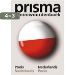 Prisma miniwoordenboek Pools / Prisma mini woordenboeken, Verzenden, Gelezen