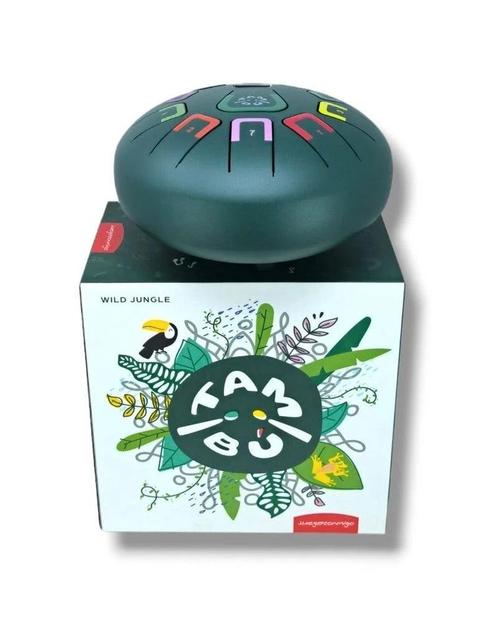 Tambu Tambú - Tongdrum mat groen Wild Jungle, Kinderen en Baby's, Speelgoed | Overig