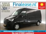 Renault Master T33 2.3 dCi L2H2 150PK Airco Cam TrekH €327pm, Renault, Zwart, Nieuw, Lease