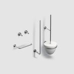 Toiletset Clou Slim InBe Accessoireset RVS Geborsteld, Ophalen of Verzenden, Nieuw, Bad