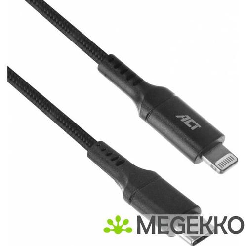 ACT USB 2.0 Laad- en datakabel C male - Lightning male 1, Computers en Software, Overige Computers en Software, Nieuw, Verzenden