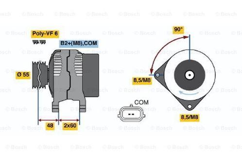 Dynamo / Alternator DACIA LODGY (1.5 dCi), Auto-onderdelen, Motor en Toebehoren, Nieuw, Ophalen of Verzenden