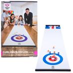 Curling Shuffleboard 180x39cm (Houten & binnen speelgoed), Nieuw, Ophalen of Verzenden