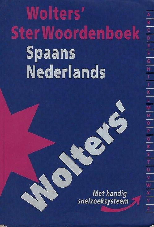 STERWRDBOEK SPAANS-NEDERL 1 9789001813079 GRONINGEN WOLTERS, Boeken, Woordenboeken, Gelezen, Verzenden